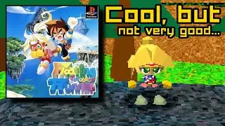 Early PS1 Titles - Floating Runner - A 3D Platformer Before Mario 64 & Crash Bandicoot