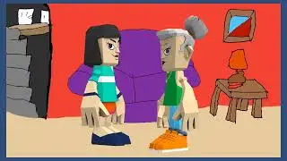 Margo misbehaves babysitter with grandma/grounded