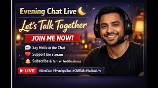 Evening Chat Live 🌙 | Let&rsquo;s Talk Together -Join Me Now.#livechat#bedianawalkerdoingsrecipes#