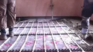How to lay Traditional Floor Screed