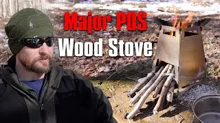 The Absolute WORST - Wadeo Wood Burning Stove Review