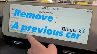 Как удалить предыдущий автомобиль из приложения Hyundai BlueLink #hyundaibluelink #howto