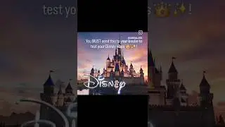 Disney Bestie Challenge: Who is the real fan?👑🏆 #disneychallenge #disney