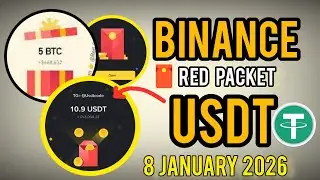 Red packet code in binance today usdt, btc, bnb claim free red packet code today 