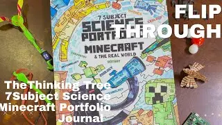 Flip Through of The Thinking Tree 7 Subject Science Portfolio Minecraft & the Real World