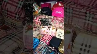 makeup pouch starts from ₹20 sarojini Nagar #shorts #ashortaday #shopping #market