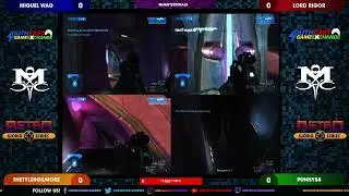 Miguel Wag vs Lord Rigor vs TheTylerGilmore vs Punny88 (QF) - 2025 Master Chief Halo 2 Finals - SEGE