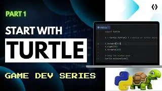 Python Turtle Tutorial for Beginners – Your First Turtle Program