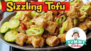 SIZZLING TOFU | Tokwa Recipe ng Pwedeng pwede pang-ulam or Pam-pulutan!