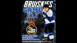 Bruiskies vs Rivers Jets. U18 Female Hockey
