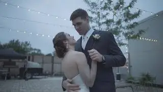 Vintage Motorcycles at Wedding Venue (Warehouse 109) // Kat + Drew Wedding Film