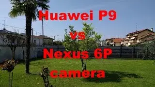 Huawei P9 vs Nexus 6P camera