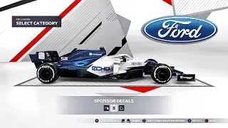MAKING A FORD LIVERY in F1 2021 (My Team & Online)