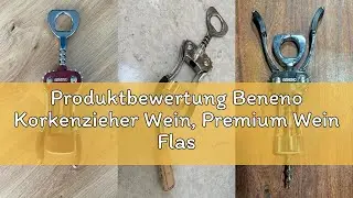 Produktbewertung Beneno Korkenzieher Wein, Premium Wein Flaschen&ouml;ffner Wein&ouml;ffner aus Zinklegierung