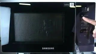 Microwave Samsung MG20A7318AK - How to Turn on Grill | Activate Grill Mode
