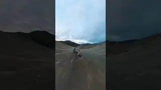 Snowboarding down a Gravel Pit! #snowboardseason #snowboarding #gnarly #sendit #summer #wintersports