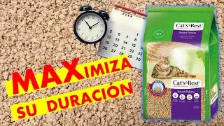 MAXIMIZA la duraci&oacute;n de la CAT'S BEST SMART PELLETS
