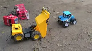 TATA Dumper & TATA Truck Accident | Tractor Rescue in Mud 🚜💥
