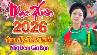 LK Nhớ Đêm Giã Bạn -Liền Chị Ngọc Khánh Xinh Đẹp Hát Quan Họ Siêu Hay - Dân Ca Quan Họ Mới Nhất 2026