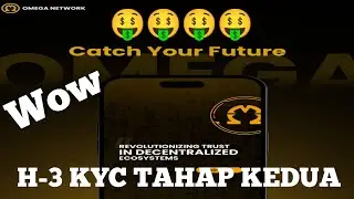 OMEGA NETWORK INFO UPDATE H-3 KYC TAHAP KEDUA !!!! buat teman-teman siap kyc tahap kedua🤑🤑🤑🤑🤑🤑