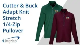 Cutter & Buck Adapt Knit Stretch 1/4-Zip Pullover from 4imprint