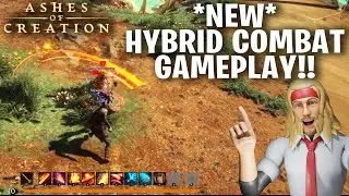 Ashes of Creation News - Hybrid Combat (Tab Target + Action Combat Gameplay!)  | TeamVASH
