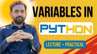Lec-4: Variables in Python | Python full Course | Urdu/Hindi