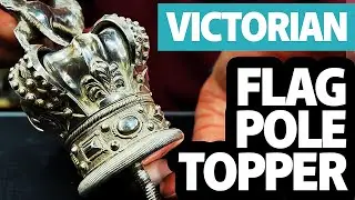 Rare Victorian Flagpole Topper Unveiled, Antique Military Collectible from Military Antiques Toronto