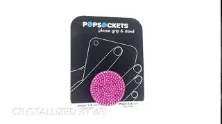 Swarovski Crystal Pink PopSocket Crystallized Bling by CRYSTALL!ZED by Bri