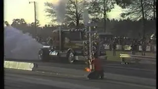 Bob Motz Jet Powered Kenworth Truck Vintage Footage 1981
