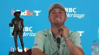 Justin Thomas Recaps Winning 2025 RBC Heritage | Winners Post-Tournament Press Conference