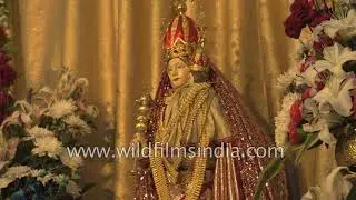 Indian Christian devotees worship Mother Mary during Marian feast days
