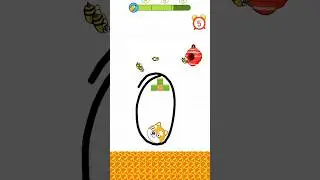 Wait for last😲|Only 1 Line Can Save This Pet from Bees😨|#trending #gaming  @BattlestarQueen