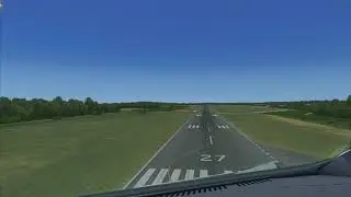 FULL HD Cockpit glassview landing at LDPL Pula, Croatia, Airbus A318.