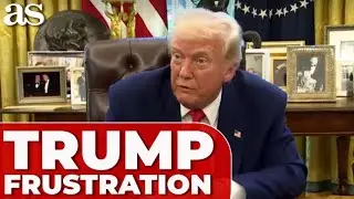 Trump shows VISIBLE EXHAUSTION and FRUSTRATION after final press question