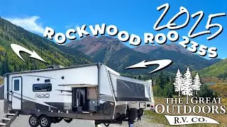 Sleeps Six With An Indoor + Outdoor Kitchen! Detailed Look At The 2025 Rockwood Roo 235S