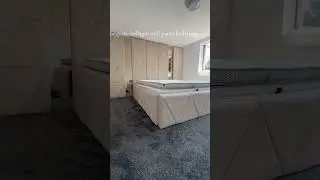 bellagio floor to ceiling mirror bed