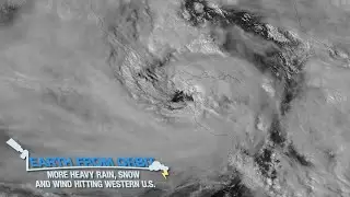 More Heavy Rain, Snow, and Wind Hitting Western U.S.
