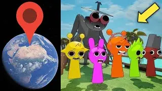 Clurk Incredibox Sprunki Chase You on Google Earth!