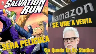 JAMES GUNN STAYS AT DC STUDIOS, SALVATION RUN WILL BE A MOVIE, AMAZON JOINS WARNER BROS. SALE