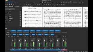 Score generator with Music21 and Python