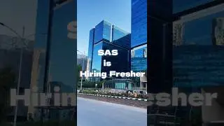 Sas Hiring for freshers#jobs #jobsforfreshers#viral#feed #itjobs#techjobs #engineeringjobs#ytshorts