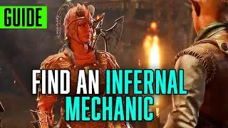 Baldur's Gate 3: Infernal Mechanic Location to Fix Karlach's Heart (The Herllion's Heart Quest)
