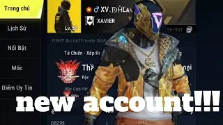 Say hi to NEW ACCOUNT!!! 😁👋👋 and get top #1 with pro teammates