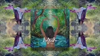 MANTRA ELECTRONIC YOGA MUSIC / Agua - Raj (LYRIC VIDEO) [Ixitia Records]