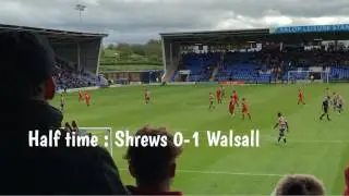 New meadow : Shrewsbury 1-1 Walsall | Match day Experience