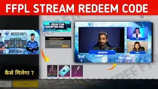 FFPL Code Jaldi Redeem Kro 🤩| Free Fire FFPL Redeem Code| 8 January Free Fire Pro League Redeem Code