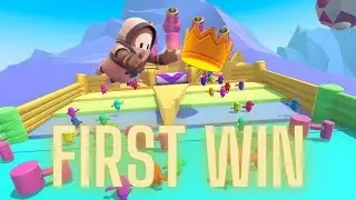 FIRST FALL GUYS WIN! (Fall Guys - PS4 Gameplay)