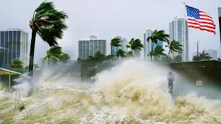 Hurricane Erin 2025: Category 5 Slams East Coast | Massive Waves & Deadly Flooding