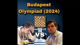 Magnus Carlsen vs Viktor Gazik | Budapest Olympiad (2024) | #chessclub0